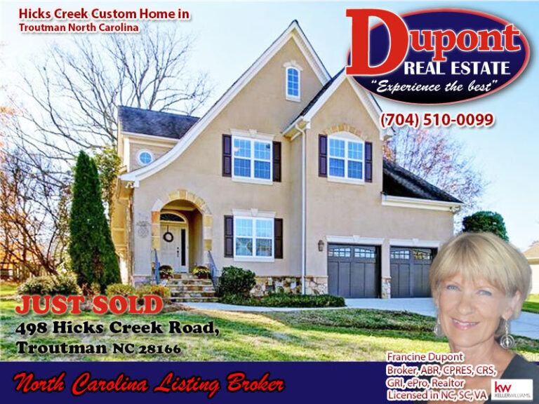 Hicks Creek Rd Troutman NC Home